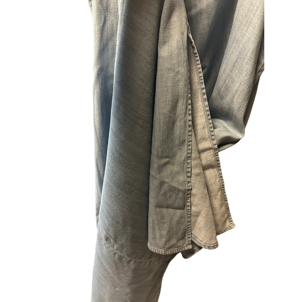 GAP Blue Denim Midi Slip Dress Size L - Picture 7 of 8